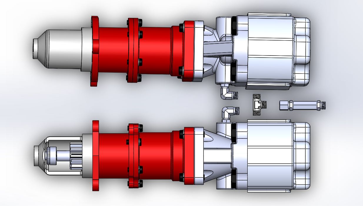 mtu12V4000發(fā)動機(jī)液壓啟動馬達(dá)